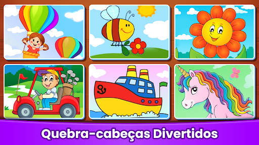 Quebra cabeça infantil jogo 3  screenshot 6