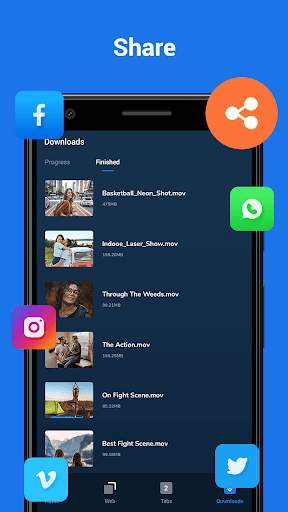 Video downloader - All downloader app screenshot 4