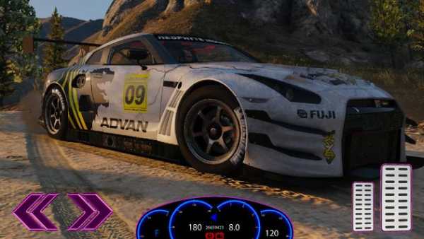 Rally Driving GTR - Nissan Drag Simulator screenshot 2