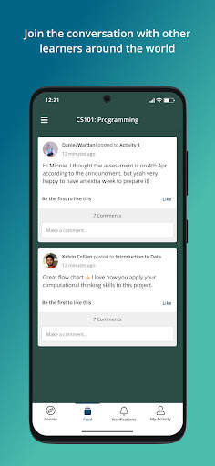 OpenLearning screenshot 3