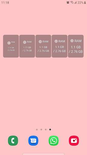 Simple Memory Widget screenshot 3