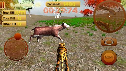 Angry Leopard - Chase Animals स्क्रीनशॉट 6