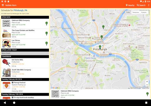 Mobile Nom - Food Truck Finder screenshot 11