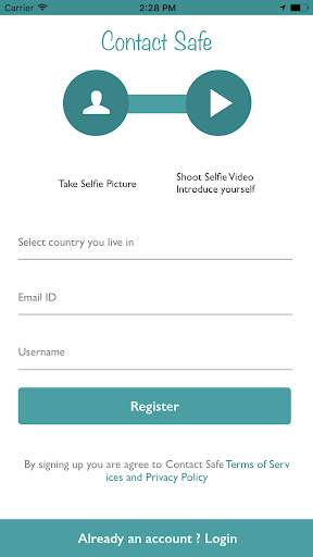 Contact Safe screenshot 2