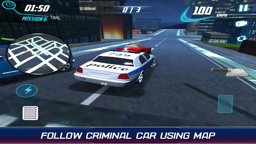 Crime City Police Car Driver स्क्रीनशॉट 1