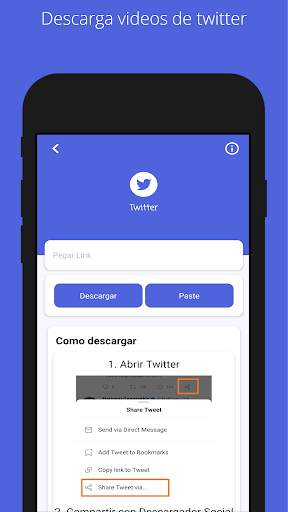 Descargador Social Videos y Estados screenshot 6