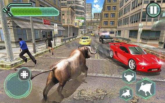 Super X Robot VS Angry Bull Attack Simulator screenshot 12