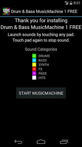 Drum & Bass Dj Pad 1 screenshot 1