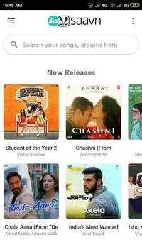 JioSaavn Free Song Download - Unlimited Music screenshot 1