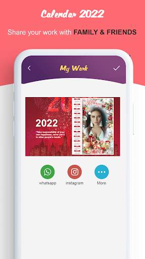 Calendar Photo Frame 2022 screenshot 5
