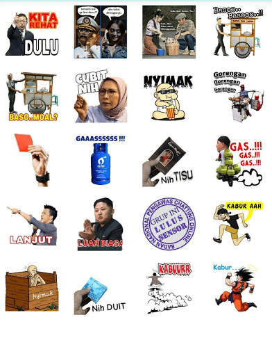 Kumpulan Sticker 2020 Lucu Keren for WAStickerApps screenshot 5