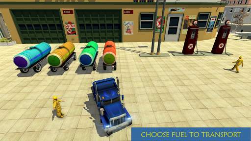 Oil Tanker Truck Transporter Driver: Cargo Sim 3D screenshot 14
