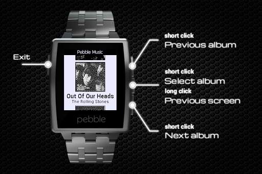 Music Player for Pebble screenshot 3