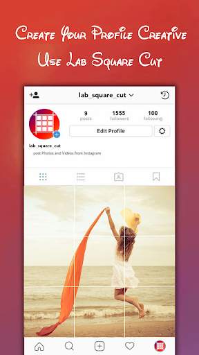 LabSquare Cut - 9 Cut & Grid Photo screenshot 1