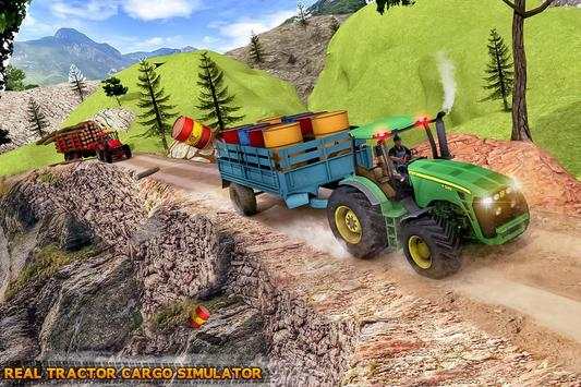 Tractor simulator farmer transport game screenshot 2