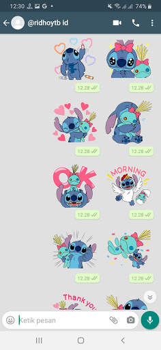 Stickers WA Koala Stitch For WAStickerApps screenshot 8