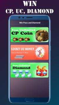 Win CP UC And Diamond For Free Fire Pub COD screenshot 1