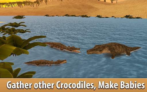 African Crocodile Simulator 3D screenshot 3