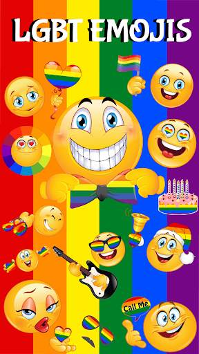 LGBT Emoji Sticker Keyboard screenshot 2