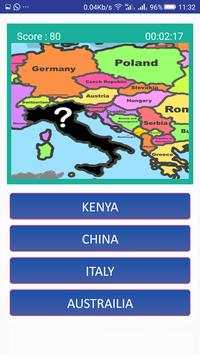 World map quiz & Geography trivia game screenshot 4