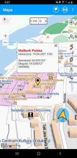 Pionier GPS - mapy i nawigacja offline screenshot 2