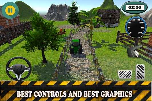Farm Parking-Tractor Driving screenshot 4