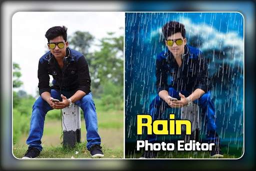Rain Photo Editor screenshot 1