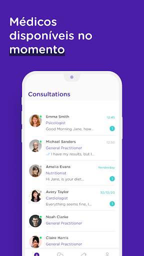 MediQuo chat médico - consulte screenshot 1