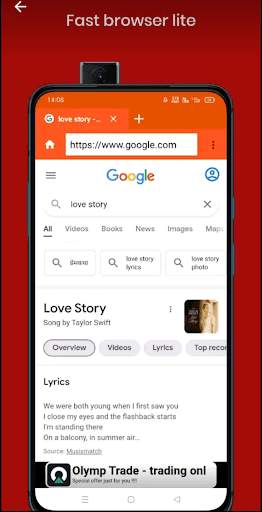 Fast browser lite - Data saver screenshot 15