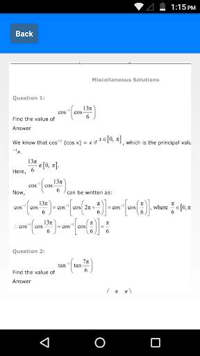 Class 12 Maths NCERT Solutions screenshot 3