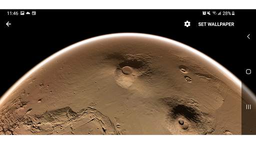 Planet Mars 3D Parallax Live Wallpaper screenshot 12
