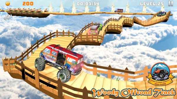 Woody Off Road Climb Stunt Drive screenshot 1