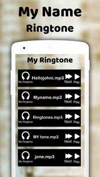 My name ringtone with music-my name song editor screenshot 4