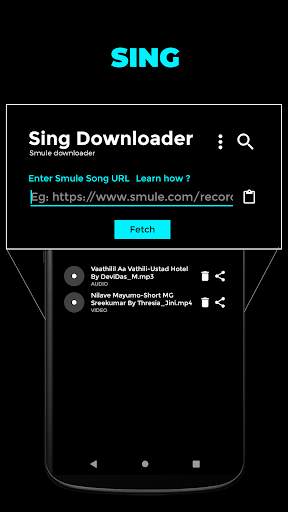 Sing Downloader For Smule screenshot 1