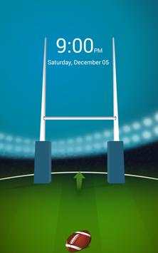 Rugby Game Screen Lock screenshot 1