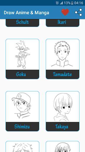 Draw Anime & Manga screenshot 1