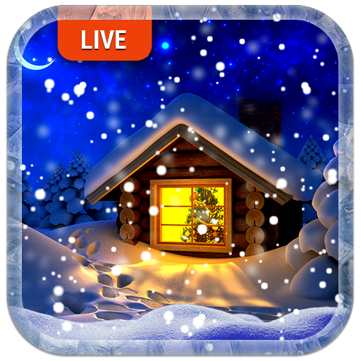 Frozen Winter - Snow Live Wallpaper أيقونة