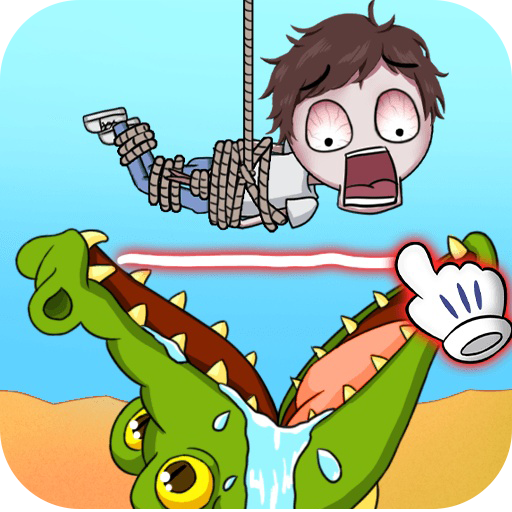 Line drawing rescue icon