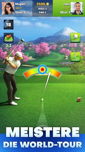 GOLF OPEN CUP - Clash & Battle screenshot 2