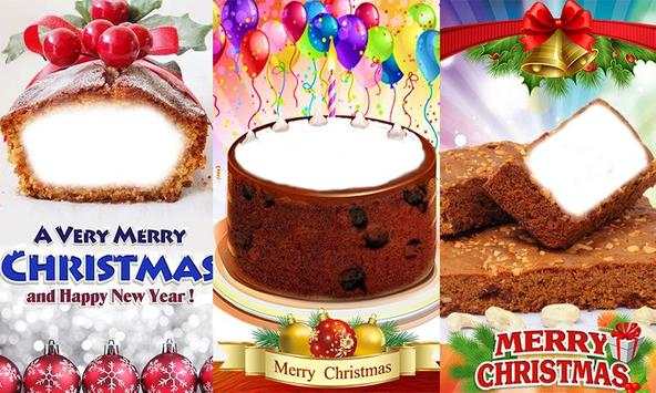 Christmas Cake with Name and Photo 4 تصوير الشاشة