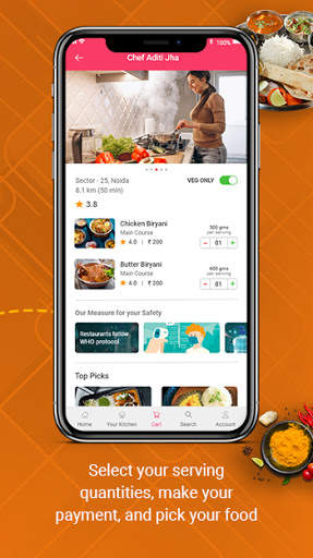 FAC Kitchen Food App screenshot 7