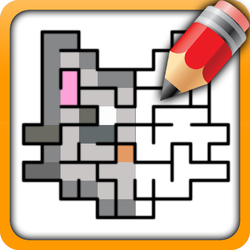 Pixel image-Maze icon