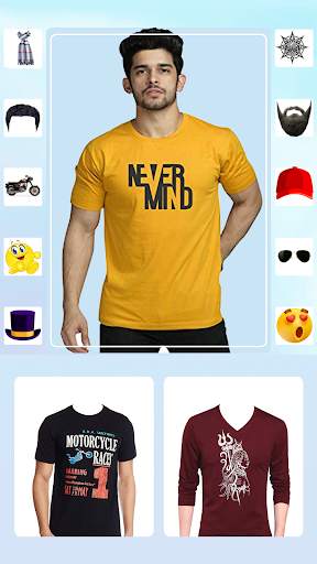 Men T-Shirt Photo Editor screenshot 1