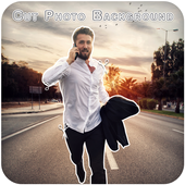 Cut Photo Background icon