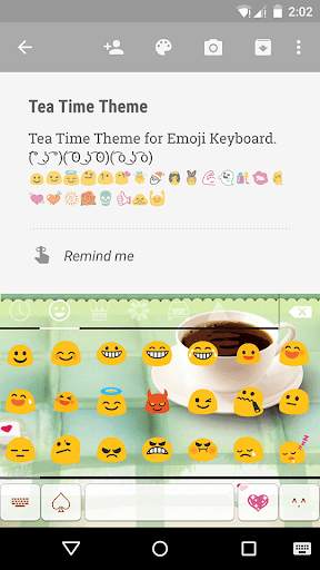 Tea Wallpaper - Emoji Keyboard screenshot 2