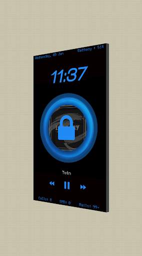 Blink KLCK lockscreen screenshot 2