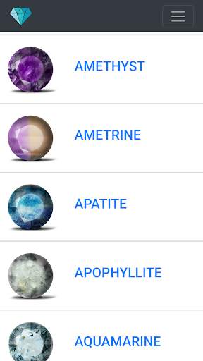 Gem Drawer - The Gem Stone Reference App screenshot 2