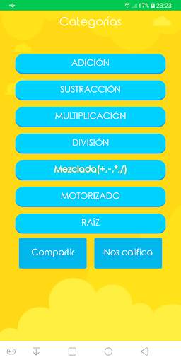 Juego de Matemáticas screenshot 1