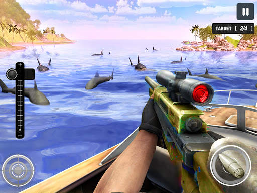 Wild Shark Hunting Attack 3D screenshot 2