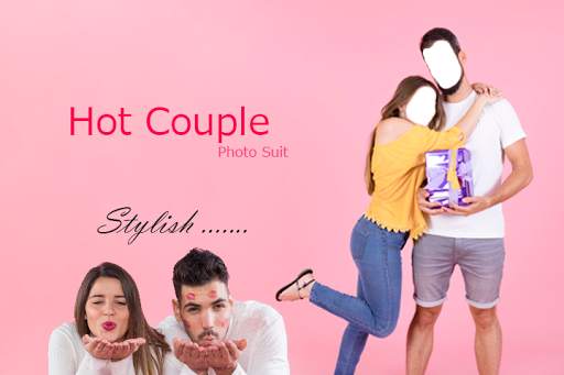 Hot Couple Photo Suit screenshot 1